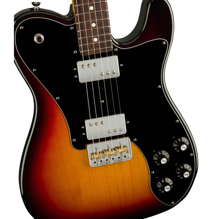 Đàn Guitar Điện Fender American Pro II Telecaster Deluxe, Rosewood Fingerboard, 3-Color Sunburst, #0113960700