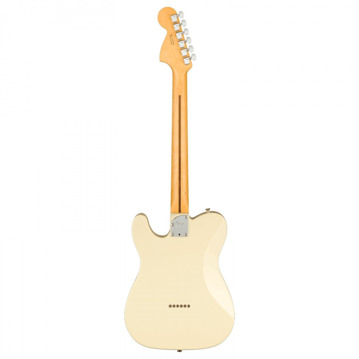 Đàn Guitar Điện Fender American Pro II Telecaster Deluxe, Maple Fingerboard, Olympic White, #0113962705