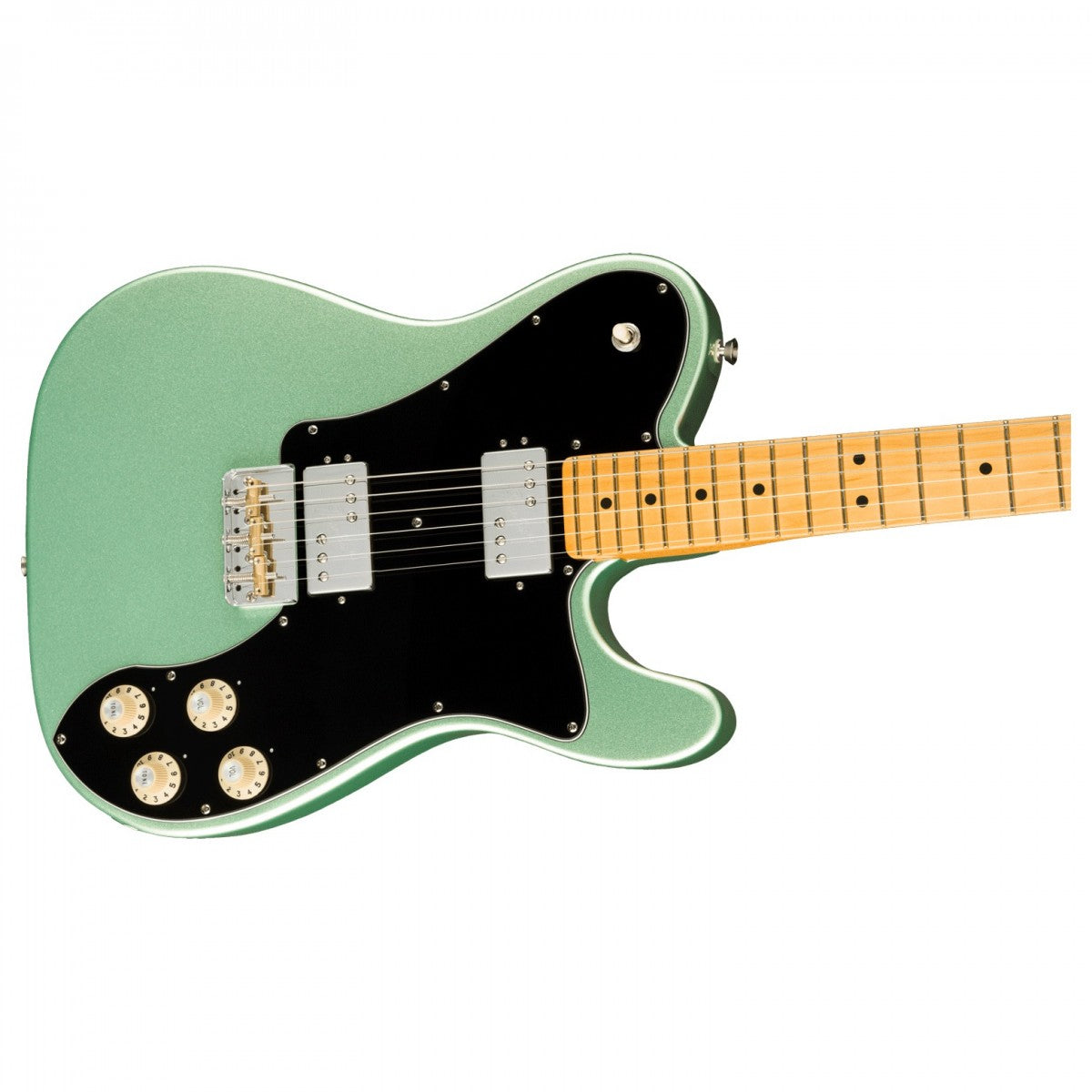 Đàn Guitar Điện Fender American Pro II Telecaster Deluxe, Maple Fingerboard, Mystic Surf Green, #0113962718