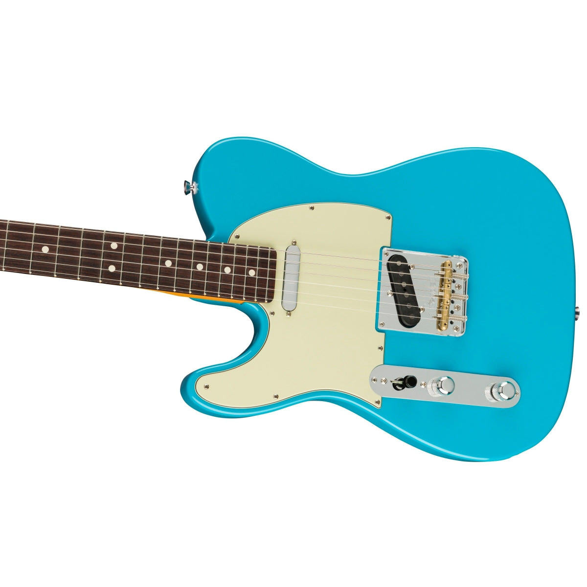 Đàn Guitar Điện Fender American Professional II Telecaster Left-Hand, Rosewood Fingerboard, Miami Blue, #0113950719