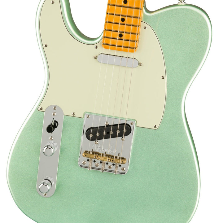 Đàn Guitar Điện Fender American Professional II Telecaster Left-Handed, Maple Fingerboard, Mystic Surf Green, #0113952718