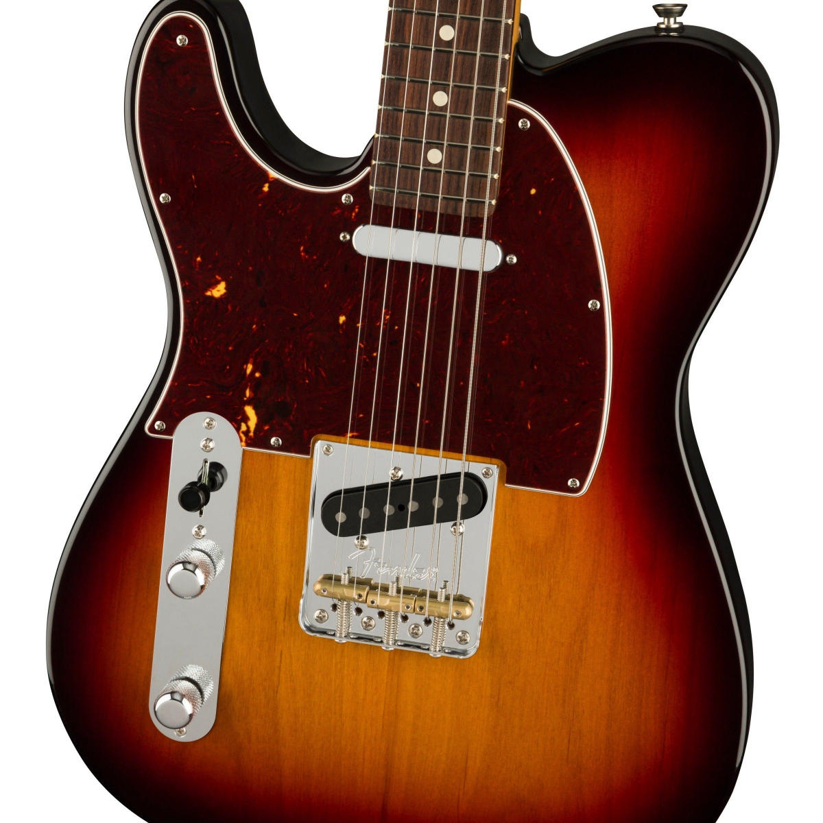 Đàn Guitar Điện Fender American Professional II Telecaster Left-Hand, Rosewood Fingerboard, 3-Color Sunburst, #0113950700