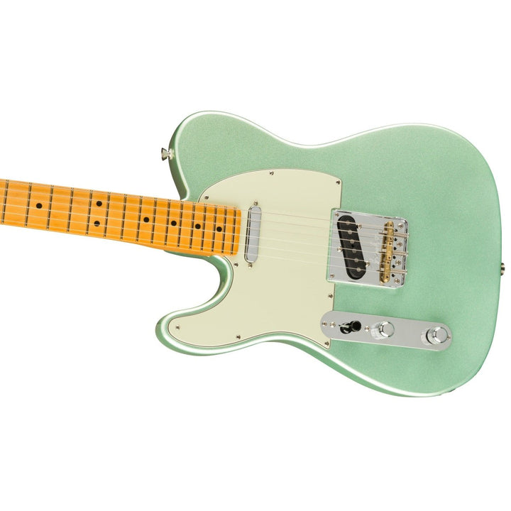 Đàn Guitar Điện Fender American Professional II Telecaster Left-Handed, Maple Fingerboard, Mystic Surf Green, #0113952718