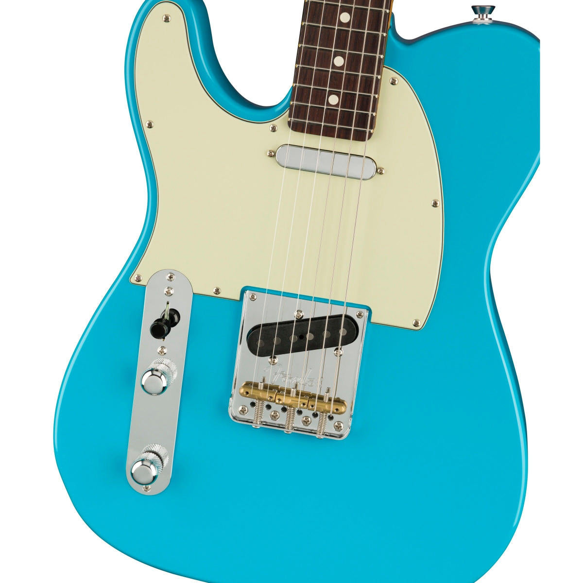 Đàn Guitar Điện Fender American Professional II Telecaster Left-Hand, Rosewood Fingerboard, Miami Blue, #0113950719