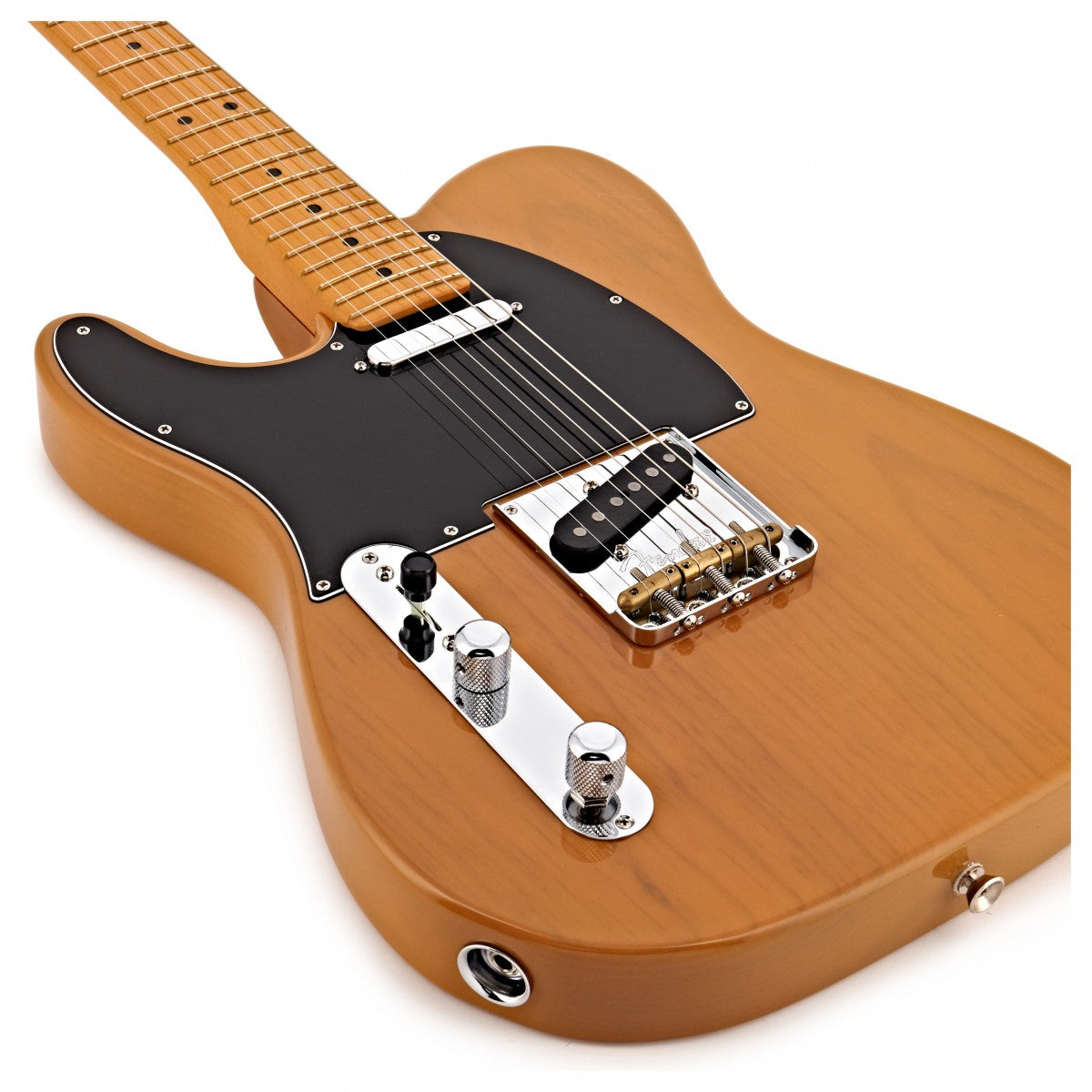 Đàn Guitar Điện Fender American Pro II Telecaster MN Left-handed, Maple Fingerboard, Butterscotch Blonde, #0113952750