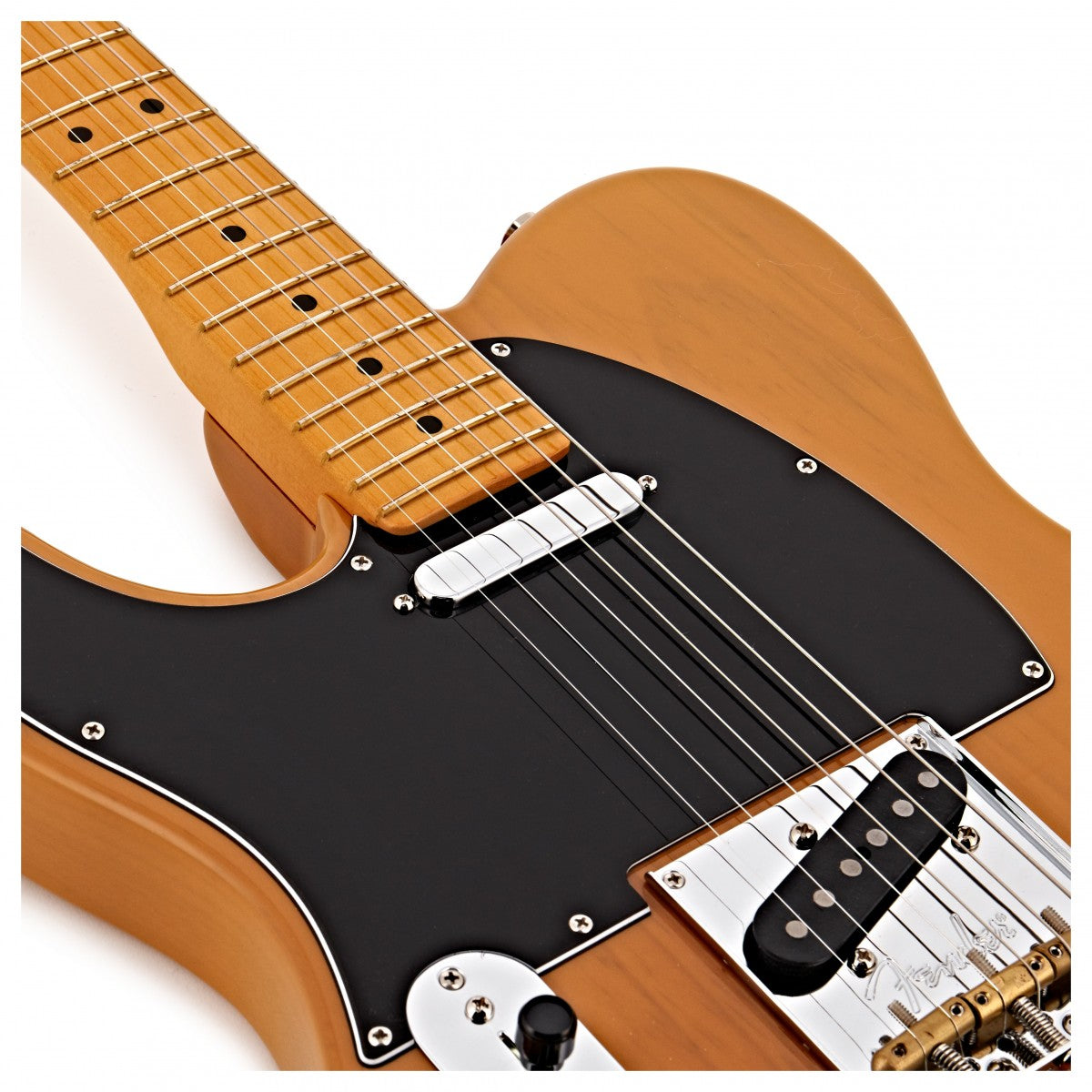 Đàn Guitar Điện Fender American Pro II Telecaster MN Left-handed, Maple Fingerboard, Butterscotch Blonde, #0113952750
