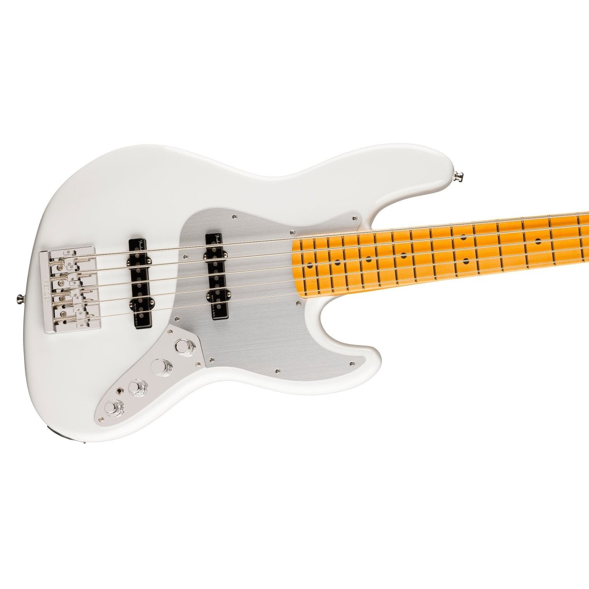Đàn Guitar Bass 5 Dây Fender American Ultra II Jazz Bass V, Quartersawn Maple Fingerboard, Avalanche, #0199122796