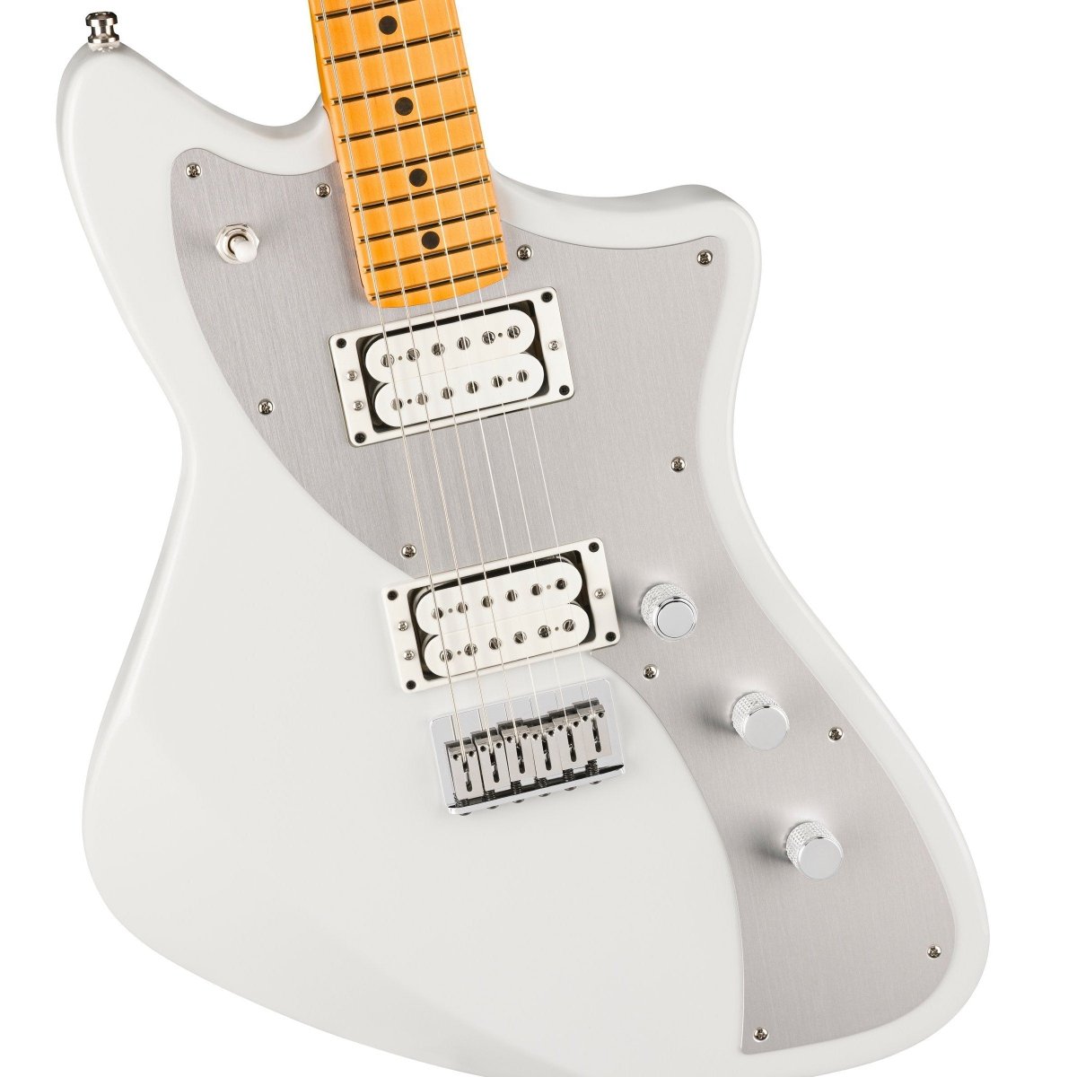 Đàn Guitar Điện Fender American Ultra II Meteora HH màu Avalanche bàn phím Maple