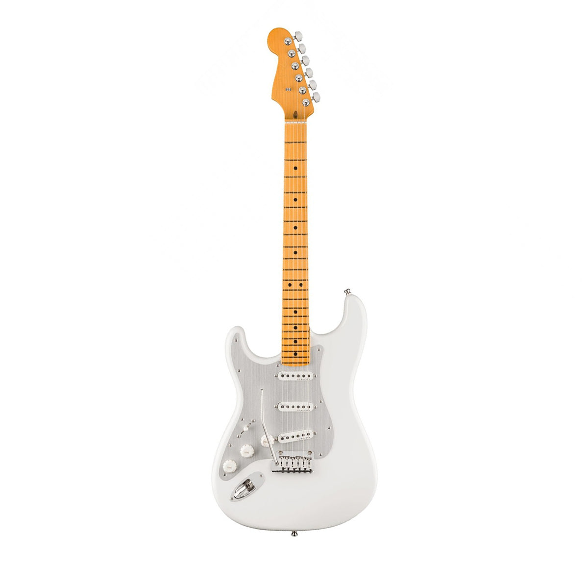 Đàn Guitar Điện Fender American Ultra II Stratocaster LH SSS màu Avalanche bàn phím Maple