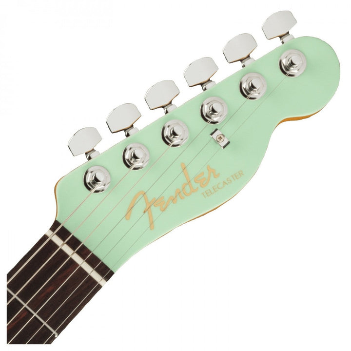 Đàn Guitar Điện Fender American Ultra Luxe Telecaster, Rosewood Fingerboard, Transparent Surf Green, #0118080735