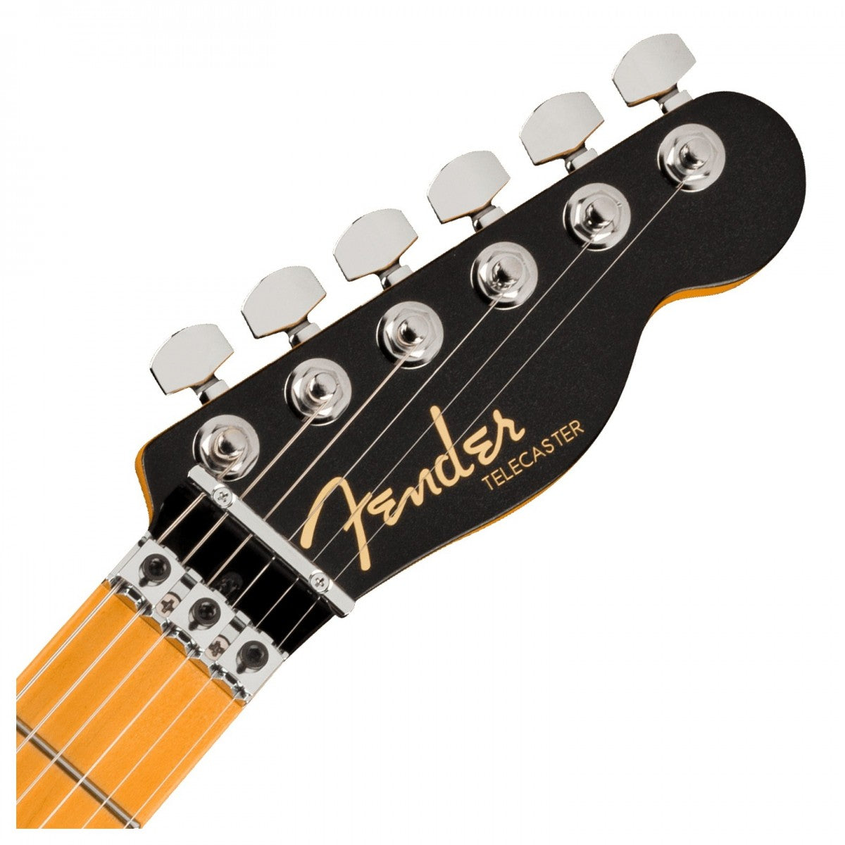 Đàn Guitar Điện Fender American Ultra Luxe Telecaster Floyd Rose HH, Maple Fingerboard, Mystic Black, #0118092710