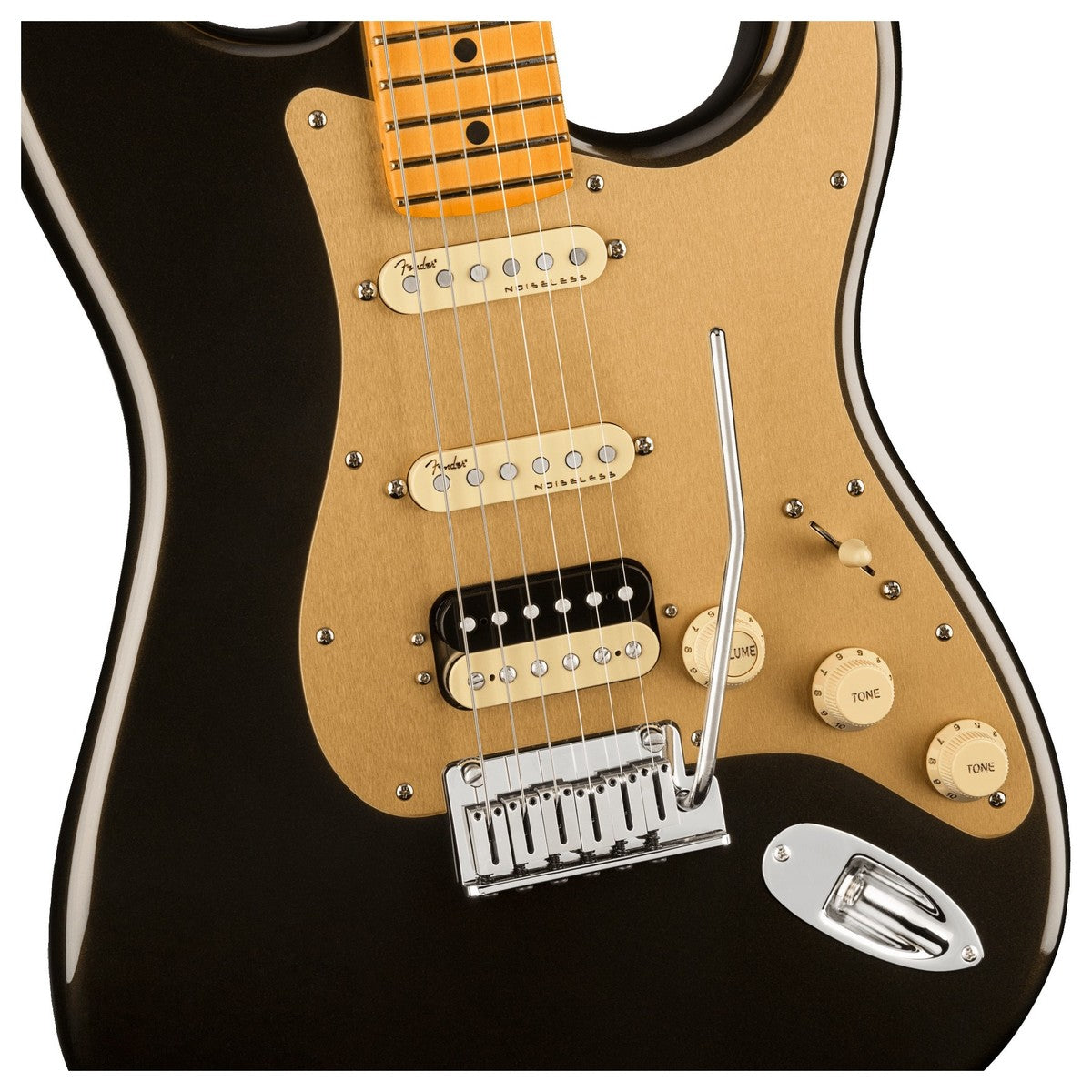 Đàn Guitar Điện Fender American Ultra Stratocaster HSS, Maple Fingerboard, Texas Tea, #0118022790