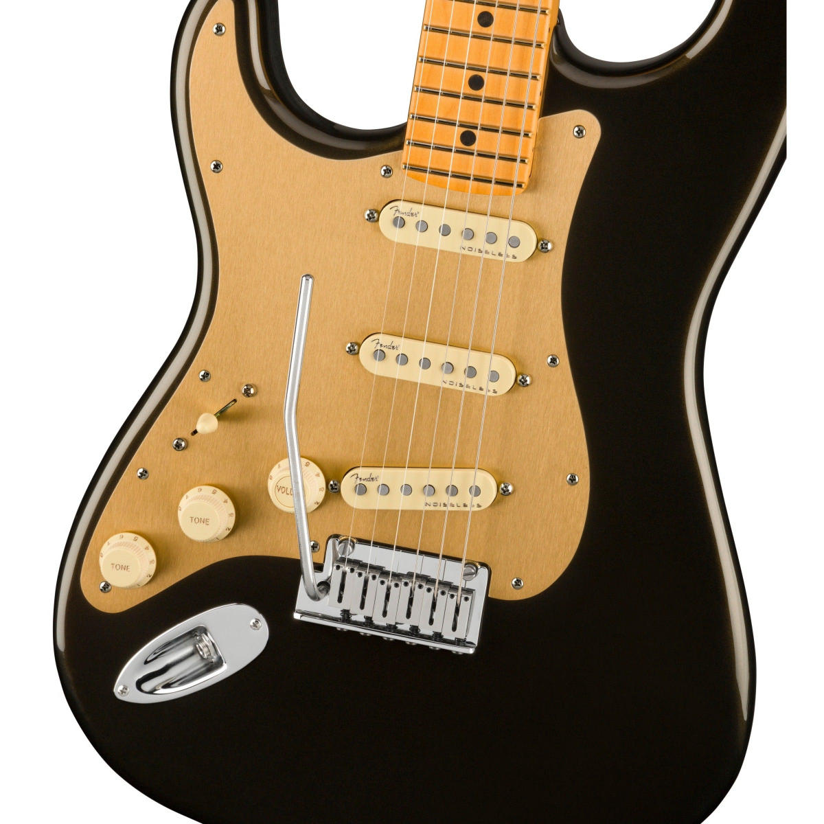 Đàn Guitar Điện Fender American Ultra Stratocaster Left-Hand, Maple Fingerboard, Texas Tea, #0118132790