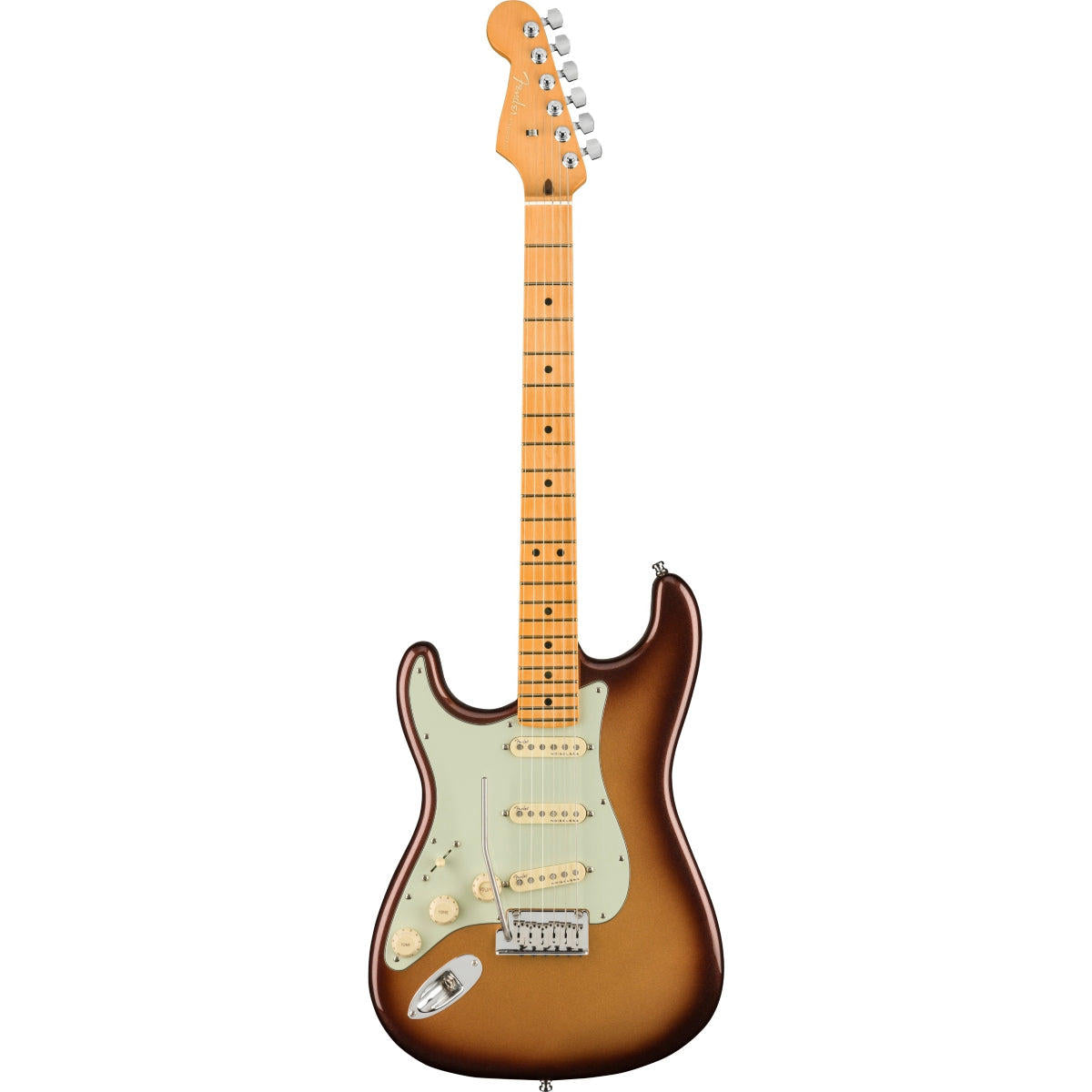 Đàn Guitar Điện Fender American Ultra Stratocaster Left-Hand, Maple Fingerboard, Mocha Burst, #0118132732