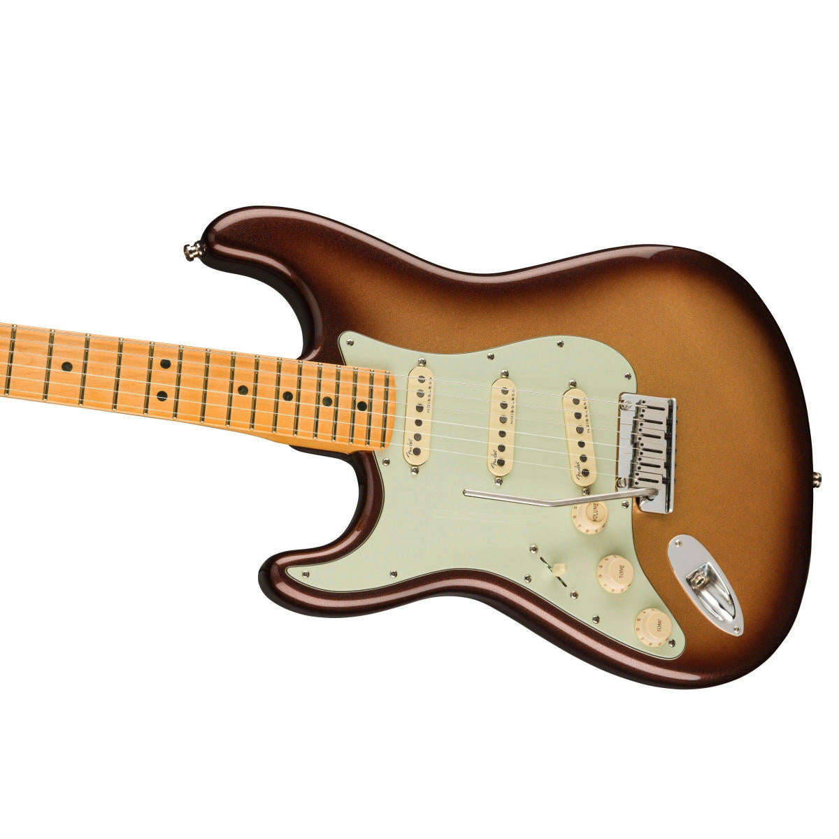 Đàn Guitar Điện Fender American Ultra Stratocaster Left-Hand, Maple Fingerboard, Mocha Burst, #0118132732