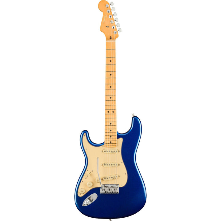 Đàn Guitar Điện Fender American Ultra Stratocaster Left-Hand, Maple Fingerboard, Cobra Blue, #0118132795