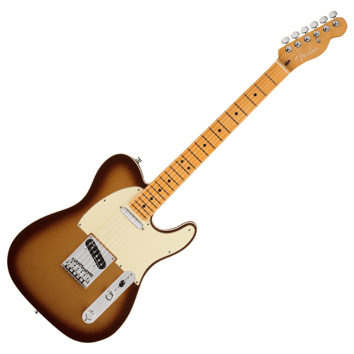 Đàn Guitar Điện Fender American Ultra Telecaster, Maple Fingerboard, Mocha Burst, #0118032732