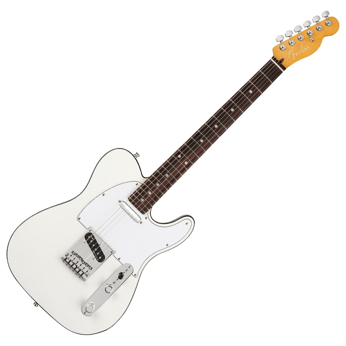 Đàn Guitar Điện Fender American Ultra Telecaster SS màu Arctic Pearl bàn phím Rosewood