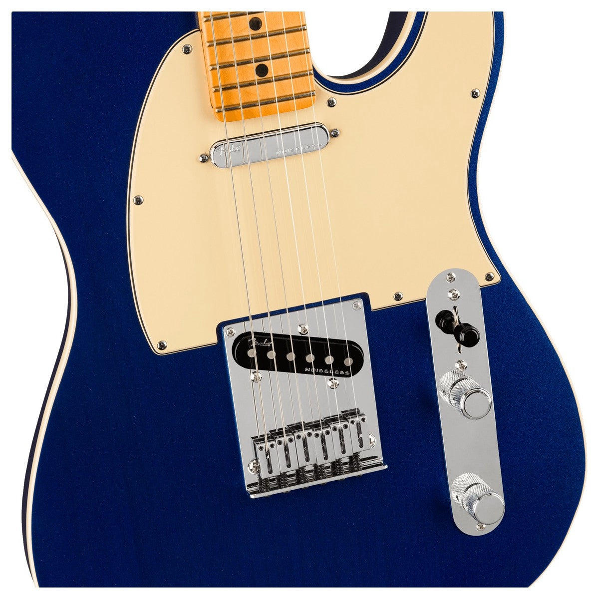 Đàn Guitar Điện Fender American Ultra Telecaster, Maple Fingerboard, Cobra Blue, #0118032795