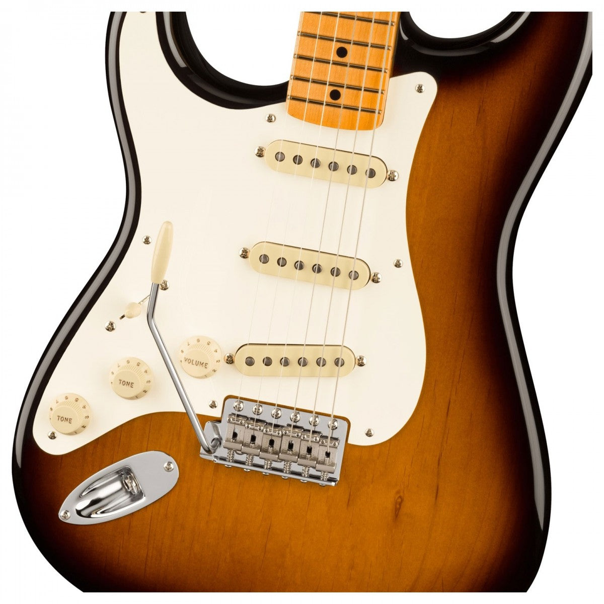 Đàn Guitar Điện Fender American Vintage II 1957 Stratocaster Left Handed, Maple Fingerboard, 2-Color Sunburst, #0110242803