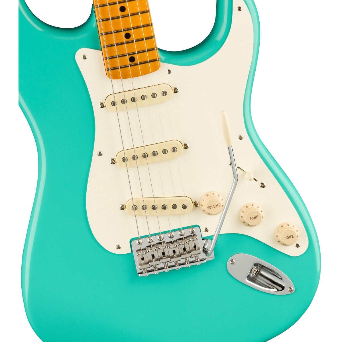 Đàn Guitar Điện Fender American Vintage II 1957 Stratocaster, Maple Fingerboard, Sea Foam Green, #0110232849