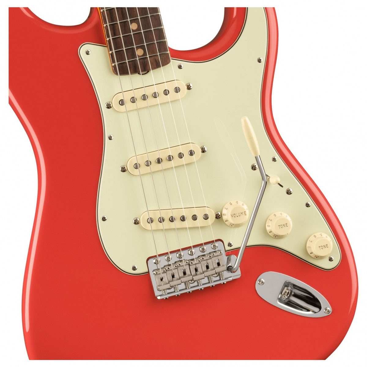 Đàn Guitar Điện Fender American Vintage II 1961 Stratocaster, Slab Rosewood Fingerboard, Fiesta Red, #0110250840