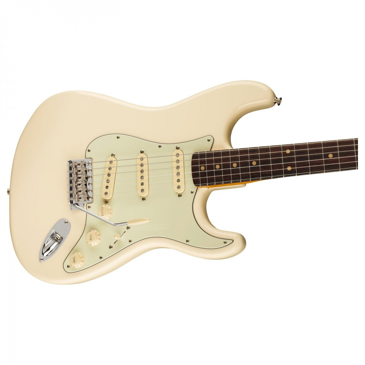 Đàn Guitar Điện Fender American Vintage II 1961 Stratocaster, Slab Rosewood Fingerboard, Olympic White, #0110250805