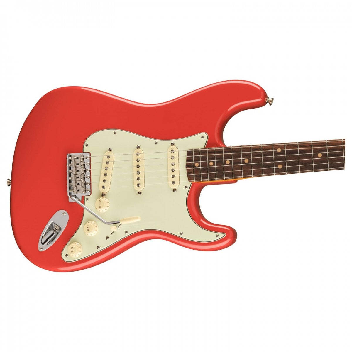 Đàn Guitar Điện Fender American Vintage II 1961 Stratocaster, Slab Rosewood Fingerboard, Fiesta Red, #0110250840