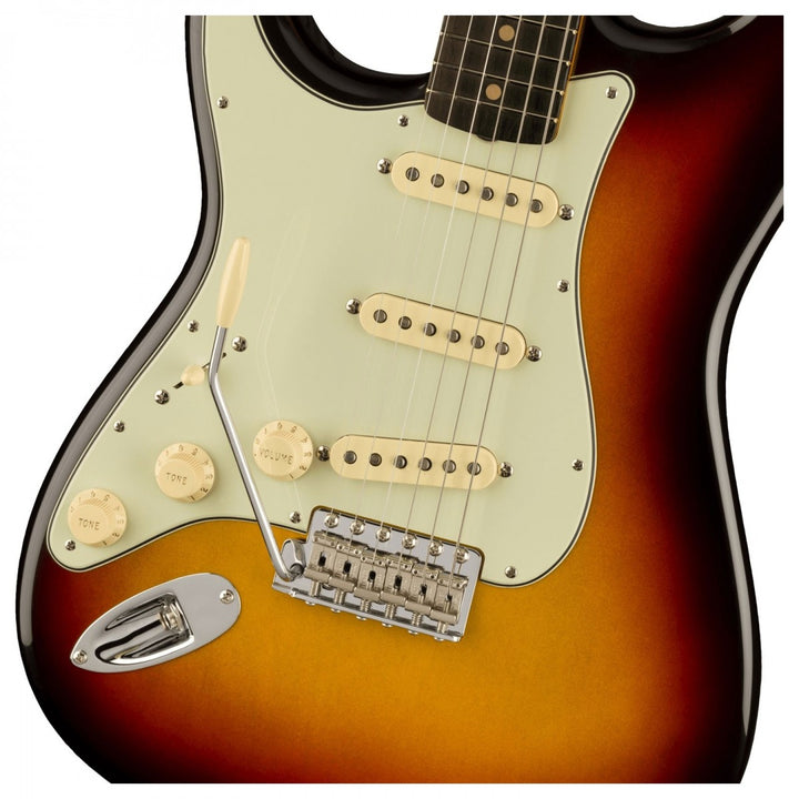 Đàn Guitar Điện Fender American Vintage II 1961 Stratocaster Left Handed, Slab Rosewood Fingerboard, 3-Color Sunburst, #0110260800