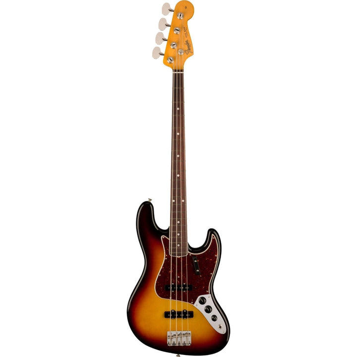 Đàn Guitar Bass Fender American Vintage II 1966 Jazz Bass, Bound-Round Laminated Rosewood Fingerboard, 3-Color Sunburst, #0190170800