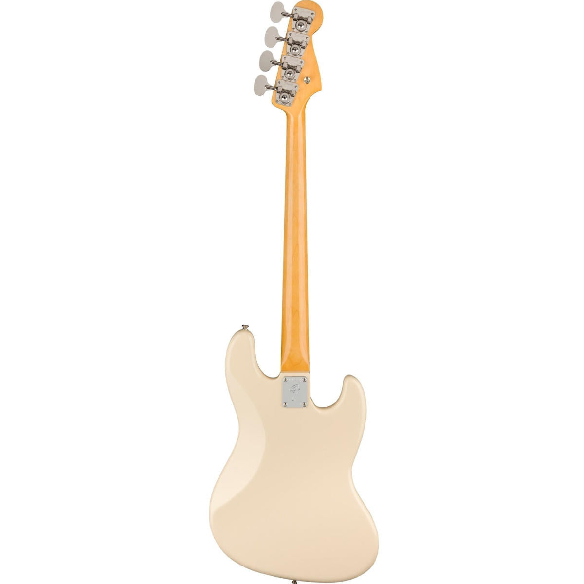 Đàn Guitar Bass Fender American Vintage II 1966 Jazz Bass Left-Hand, Bound-Round Laminated Rosewood Fingerboard, Olympic White, #0190180805