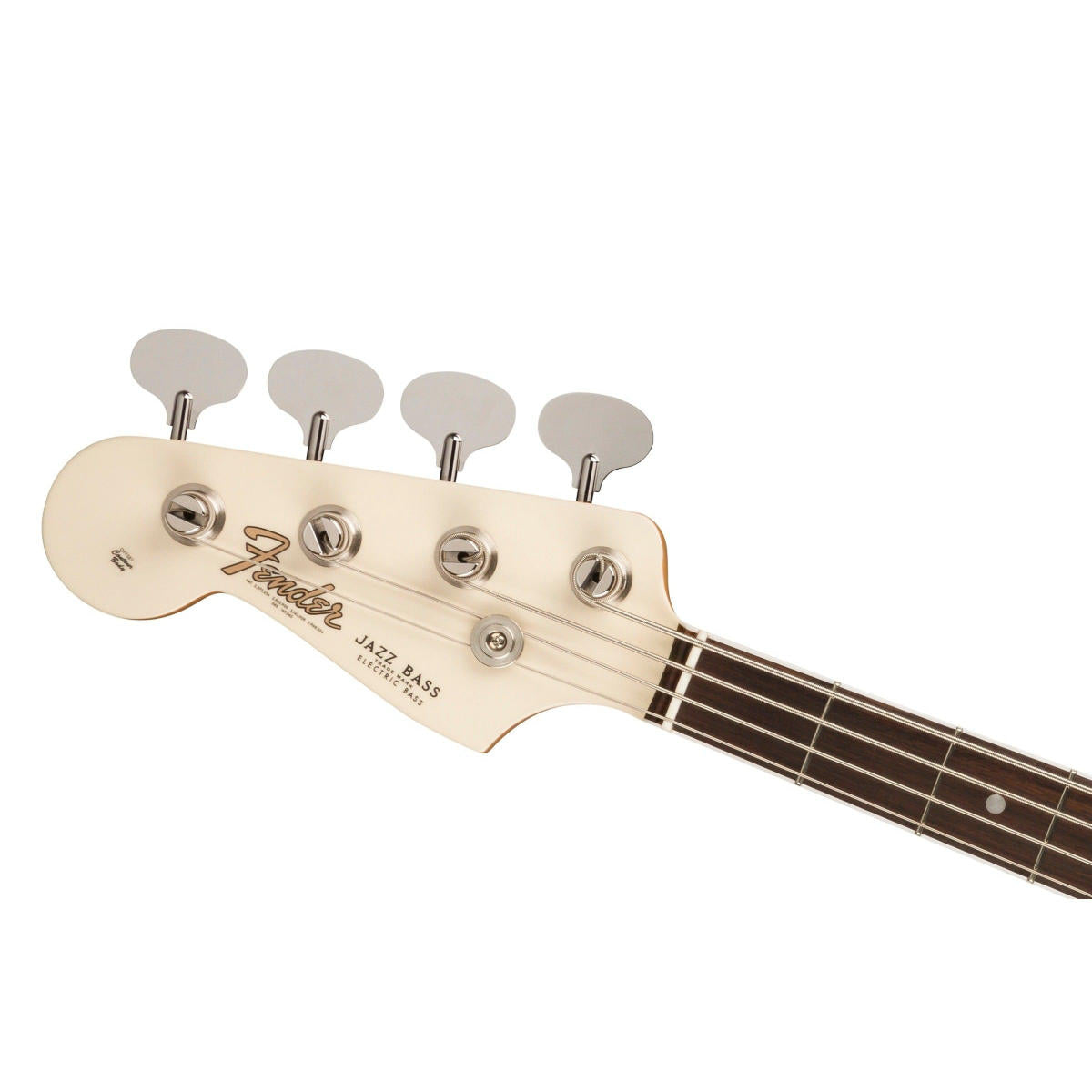 Đàn Guitar Bass Fender American Vintage II 1966 Jazz Bass Left-Hand, Bound-Round Laminated Rosewood Fingerboard, Olympic White, #0190180805