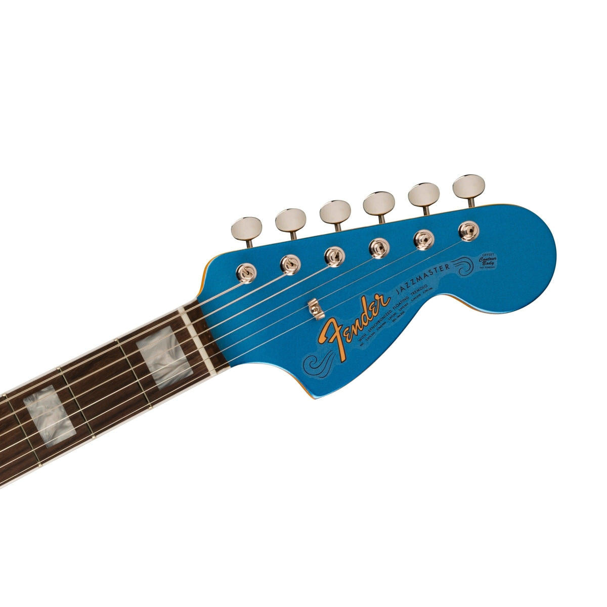 Đàn Guitar Điện Fender American Vintage II 1966 Jazzmaster, Bound-Round Laminated Rosewood Fingerboard, Lake Placid Blue, #0110340802