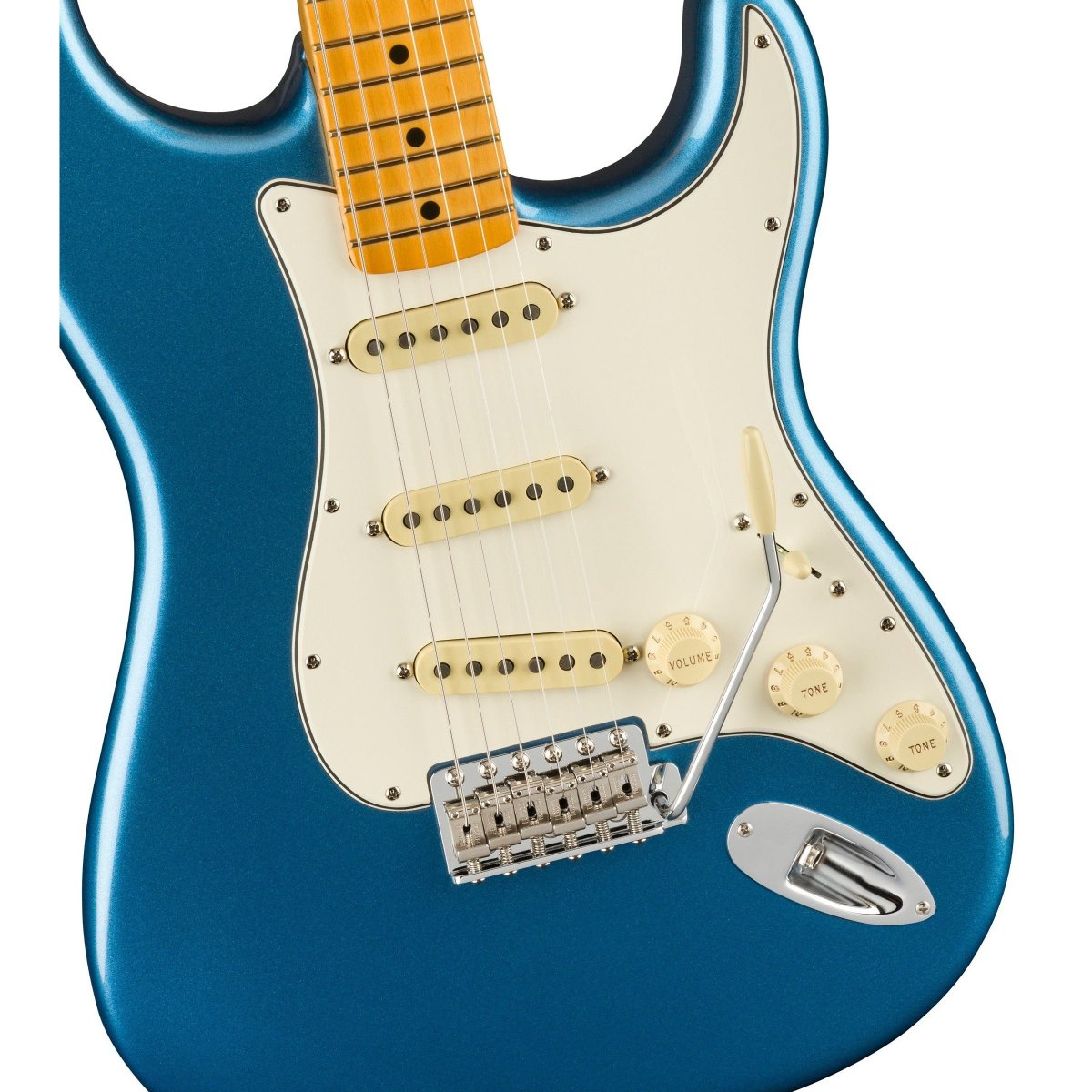 Đàn Guitar Điện Fender American Vintage II 1973 Stratocaster, Maple Fingerboard, Lake Placid Blue, #0110272802