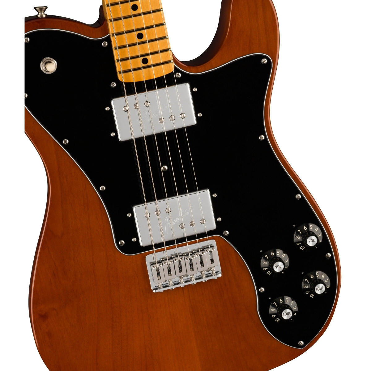 Đàn Guitar Điện Fender American Vintage II 1975 Telecaster Deluxe, Maple Fingerboard, Mocha, #0110332829