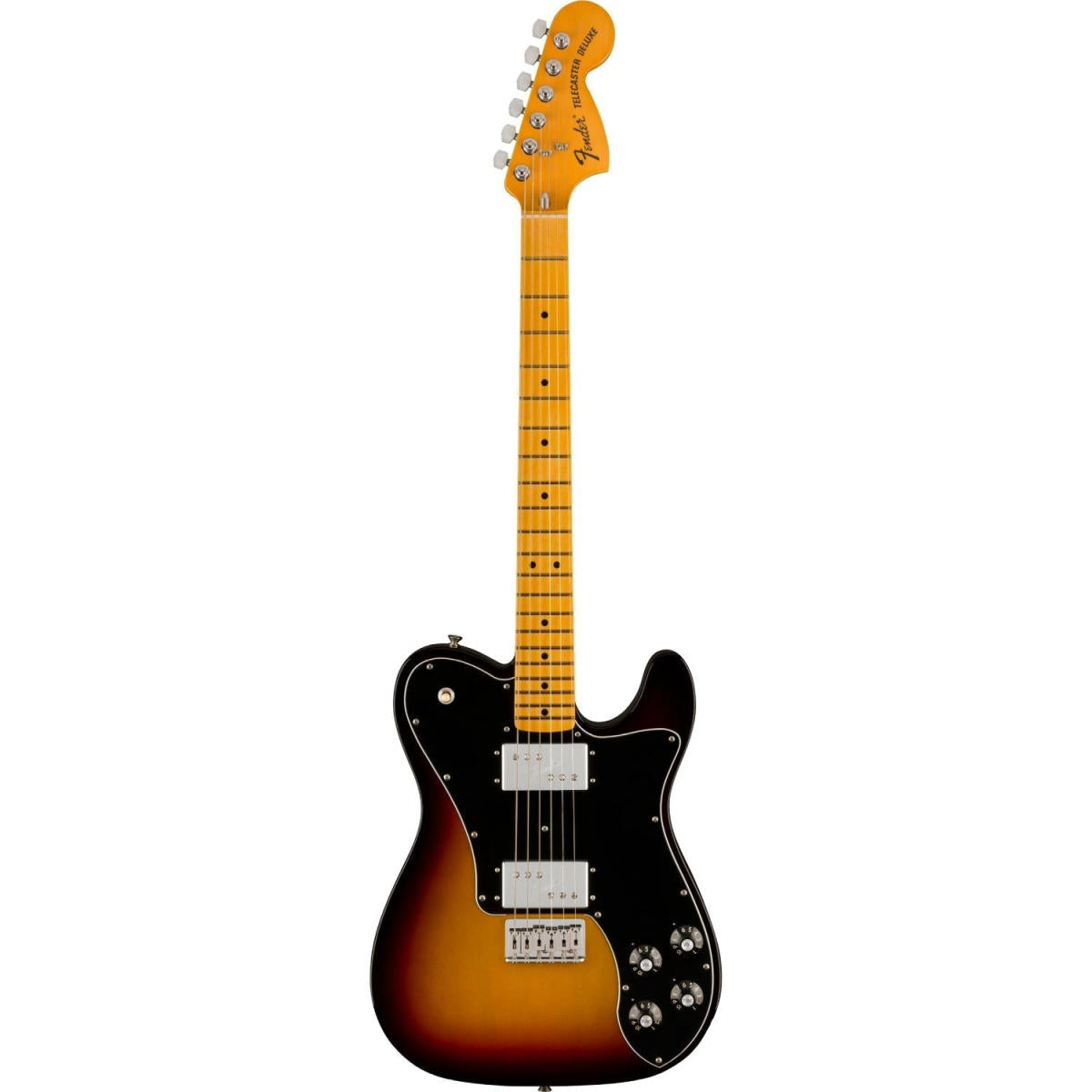 Đàn Guitar Điện Fender American Vintage II 1975 Telecaster Deluxe, Maple Fingerboard, 3-Color Sunburst, #0110332800
