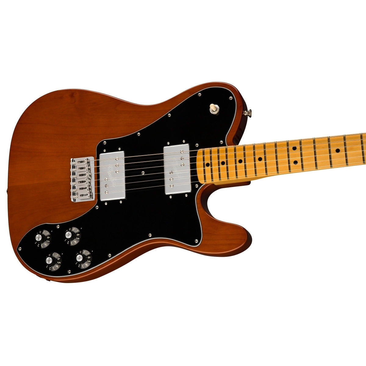 Đàn Guitar Điện Fender American Vintage II 1975 Telecaster Deluxe, Maple Fingerboard, Mocha, #0110332829