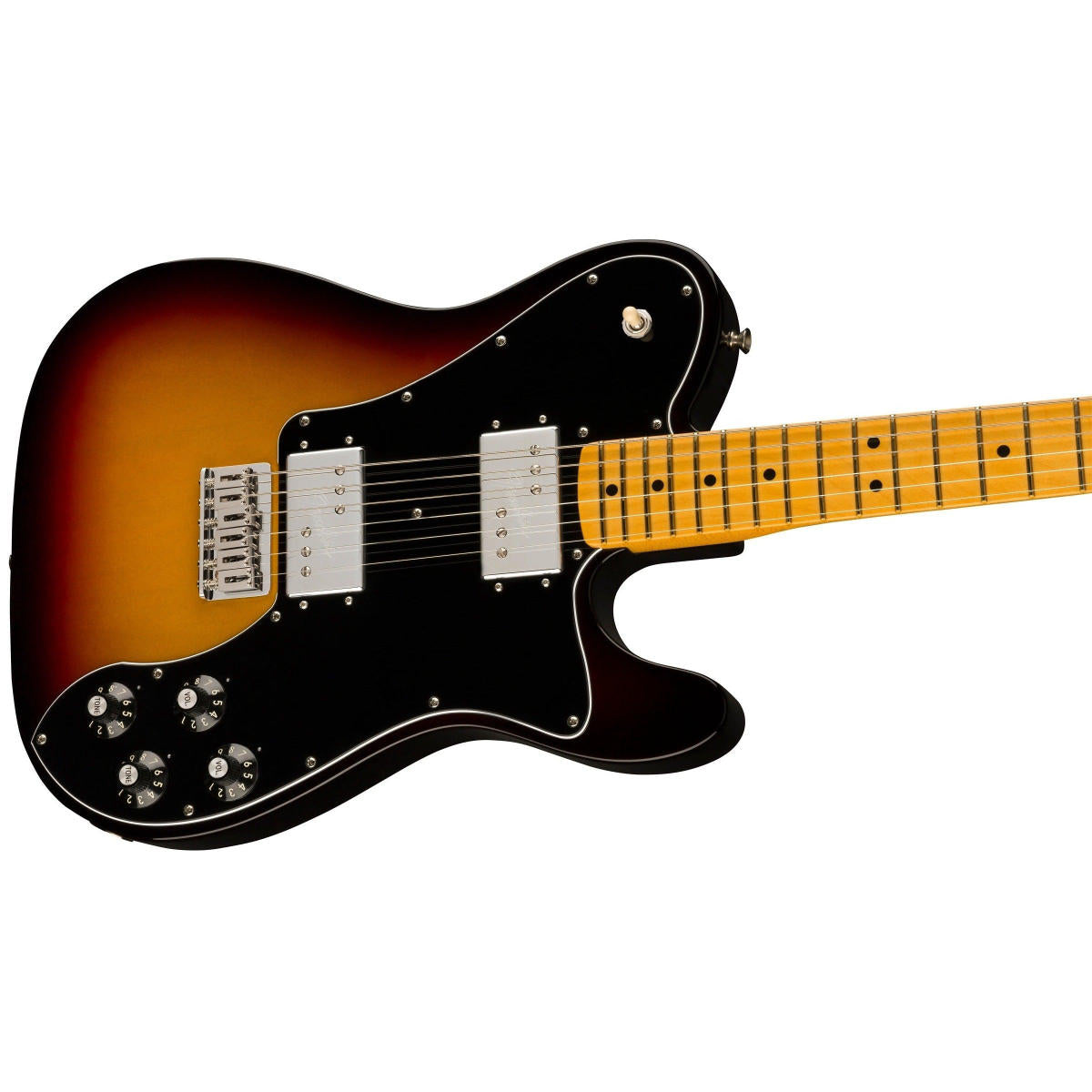 Đàn Guitar Điện Fender American Vintage II 1975 Telecaster Deluxe, Maple Fingerboard, 3-Color Sunburst, #0110332800