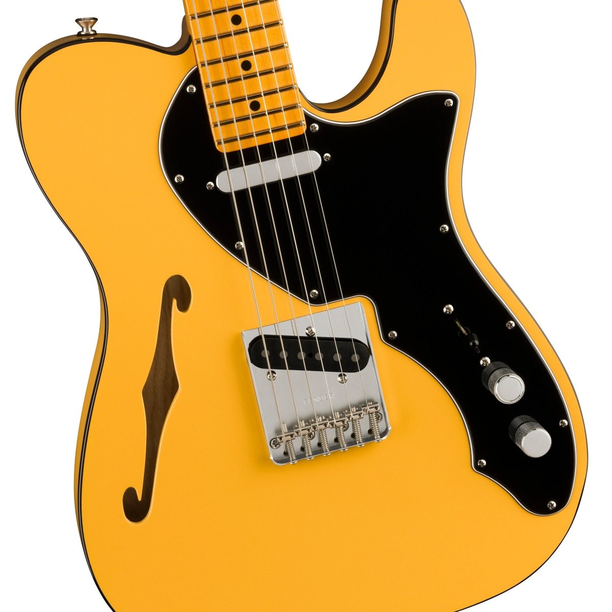 Đàn Guitar Điện Fender Britt Daniel Telecaster Thinline, Maple Fingerboard, Amarillo Gold, #0113702751