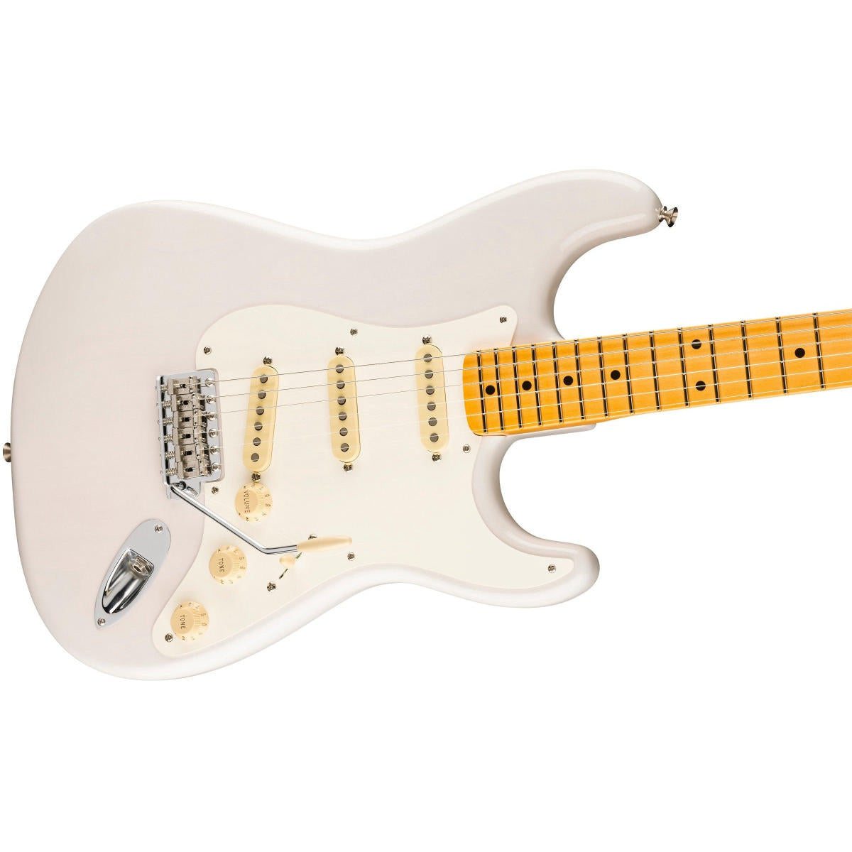 Đàn Guitar Điện Fender Eric Johnson Stratocaster, Maple Fingerboard, White Blonde, #0117702801