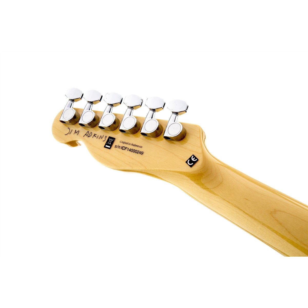 Đàn Guitar Điện Fender Jim Adkins JA90 Telecaster Thinline, Indian Laurel Fingerboard, Natural, # 0262354521