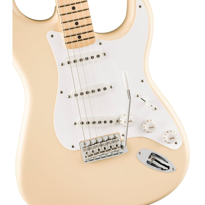 Đàn Guitar Điện Fender Jimmie Vaughan Tex-Mex Stratocaster, Maple Fingerboard, Olympic White, #0139202305