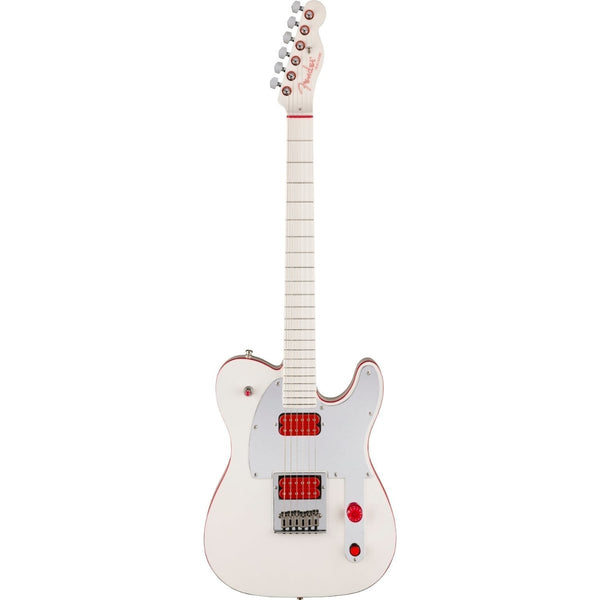 Đàn Guitar Điện Fender John 5 Ghost Telecaster, Maple Fingerboard, Arctic White w/Case, #0111052880