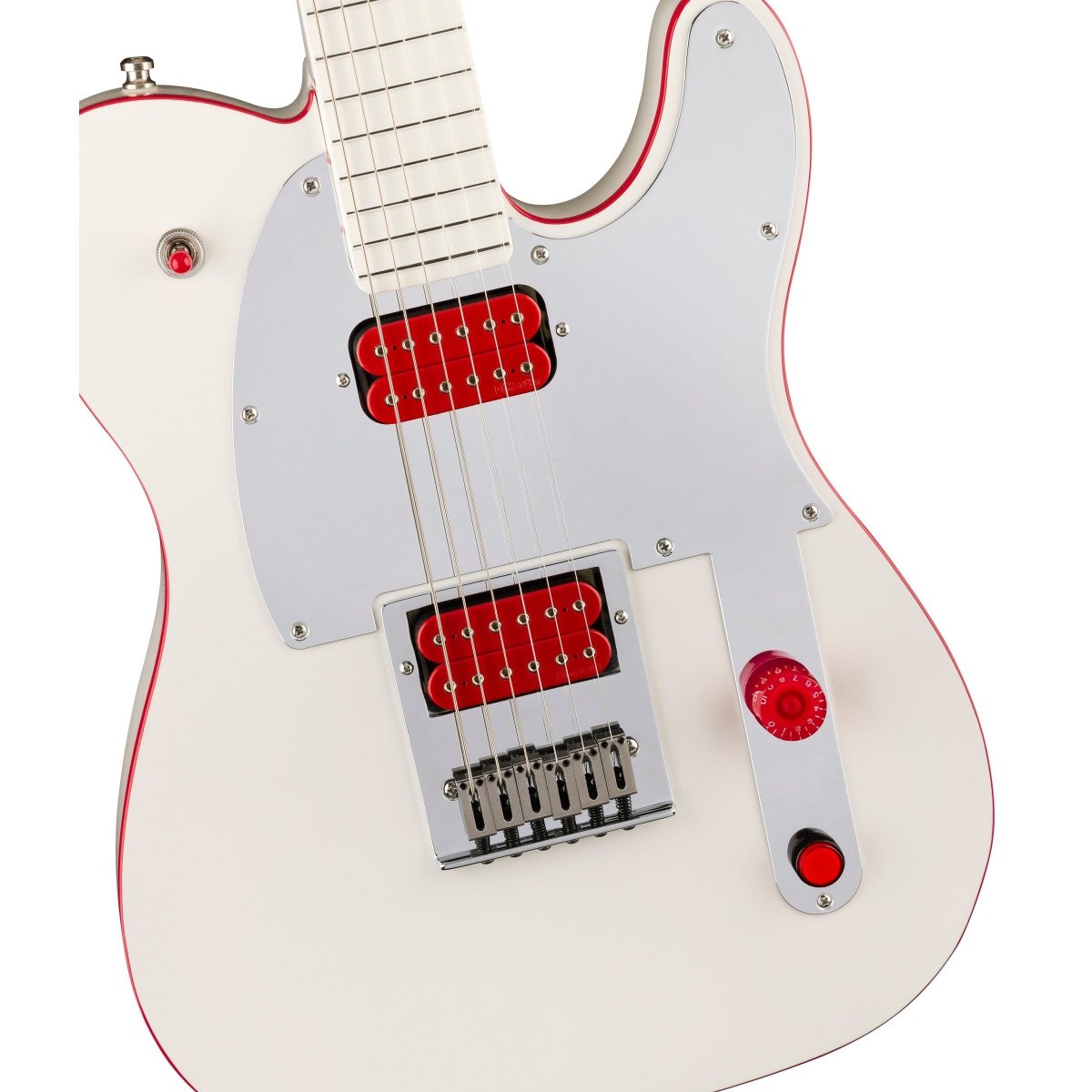 Đàn Guitar Điện Fender John 5 Ghost Telecaster, Maple Fingerboard, Arctic White w/Case, #0111052880