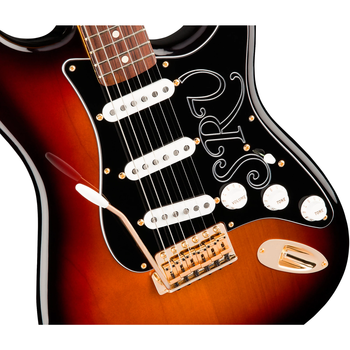 Đàn Guitar Điện Fender Stevie Ray Vaughan Stratocaster, Pau Ferro Fingerboard, 3-Color Sunburst, #0109200800