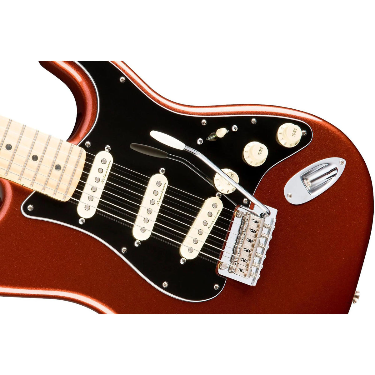 Đàn Guitar Điện Fender Deluxe Roadhouse Stratocaster SSS, Maple/Pau Ferro Fingerboard