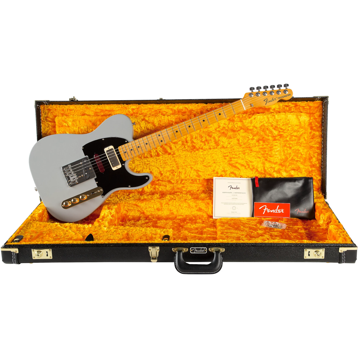 Đàn Guitar Điện Fender Brent Mason Telecaster, Maple Fingerboard, Primer Gray, #0115912793