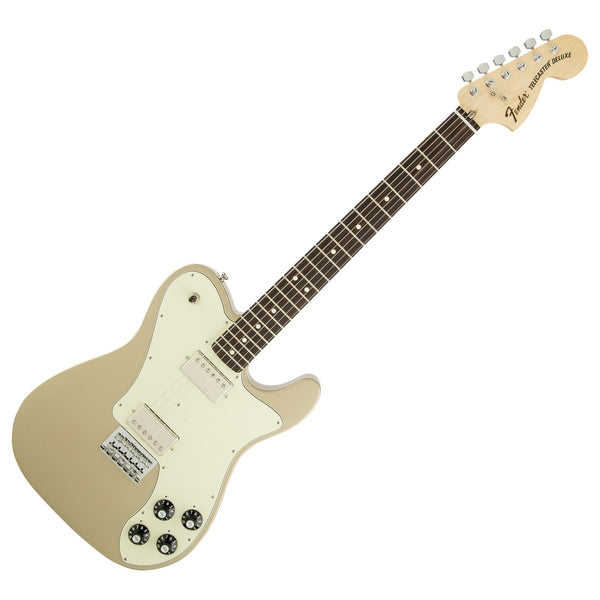 Đàn Guitar Điện Fender Chris Shiflett Telecaster Deluxe, Rosewood Fingerboard, Shoreline Gold, #0142400744