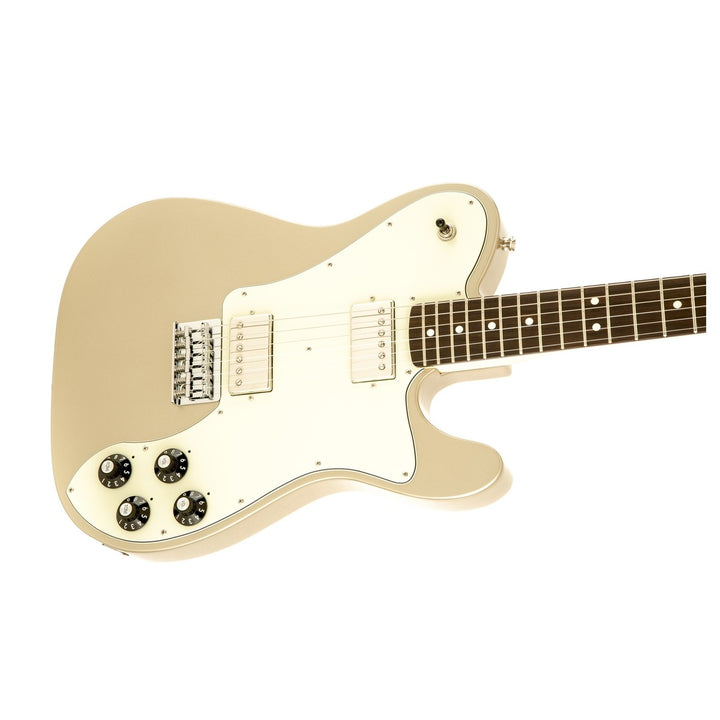 Đàn Guitar Điện Fender Chris Shiflett Telecaster Deluxe, Rosewood Fingerboard, Shoreline Gold, #0142400744