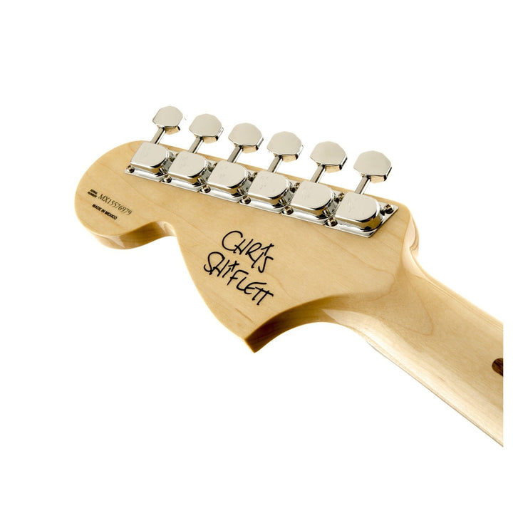 Đàn Guitar Điện Fender Chris Shiflett Telecaster Deluxe, Rosewood Fingerboard, Shoreline Gold, #0142400744